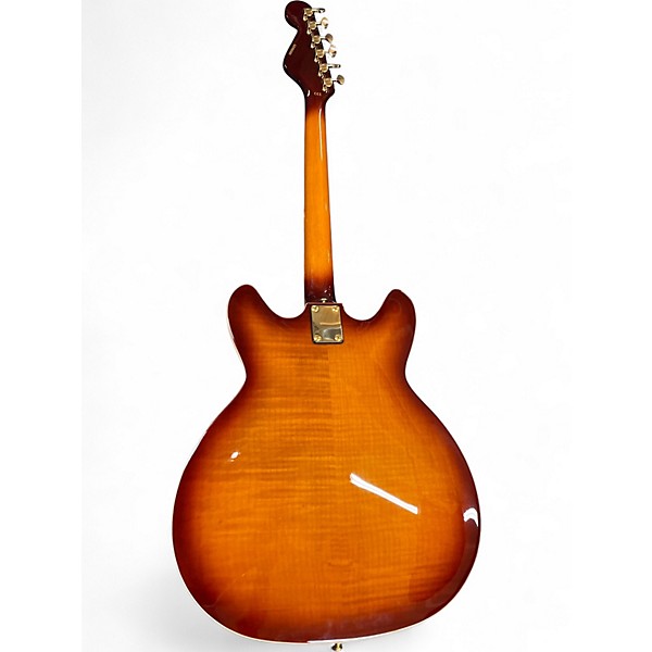Used Hagstrom Viking II-P P90S 2 Color Sunburst Hollow Body Electric Guitar