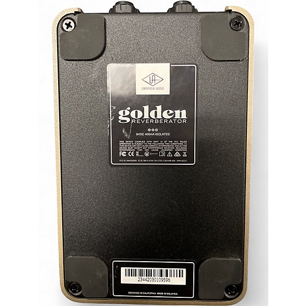 Used Universal Audio GOLDEN REVERBERATOR Effect Pedal
