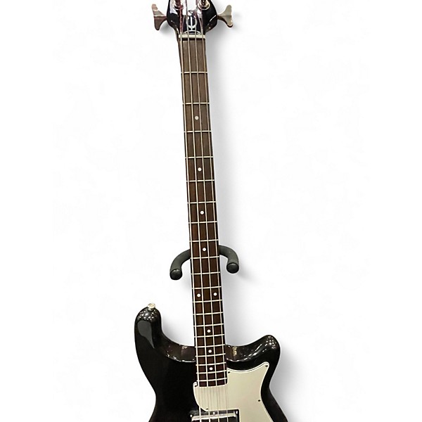 Used Epiphone Embassy BLACK SPARKLE Electric Bass Guitar