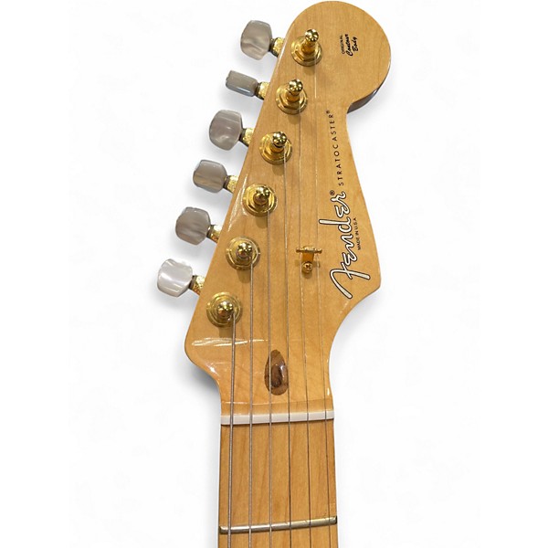 Used Fender 60th Anniversary Commemorative American Standard Stratocaster 2 Color Sunburst Solid Body Electric Guitar