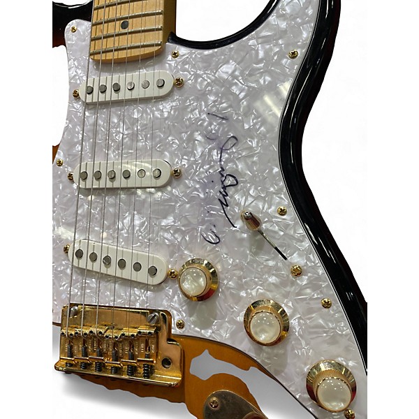 Used Fender 60th Anniversary Commemorative American Standard Stratocaster 2 Color Sunburst Solid Body Electric Guitar