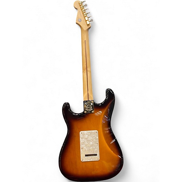 Used Fender 60th Anniversary Commemorative American Standard Stratocaster 2 Color Sunburst Solid Body Electric Guitar