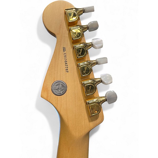 Used Fender 60th Anniversary Commemorative American Standard Stratocaster 2 Color Sunburst Solid Body Electric Guitar