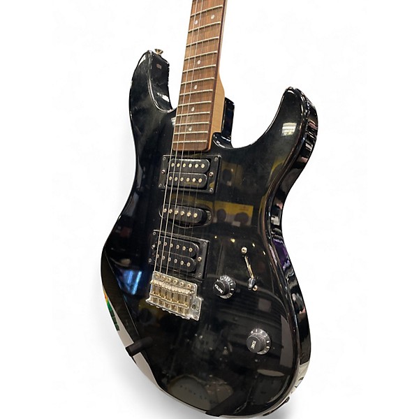 Used Yamaha ERG121 Black Solid Body Electric Guitar