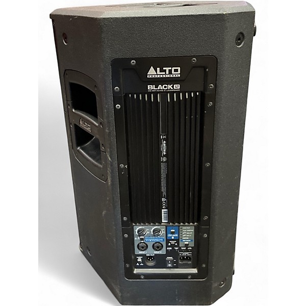 Used Alto Black 12in 2-Way Loudspeaker 2400W With Wireless Connectivity Powered Speaker