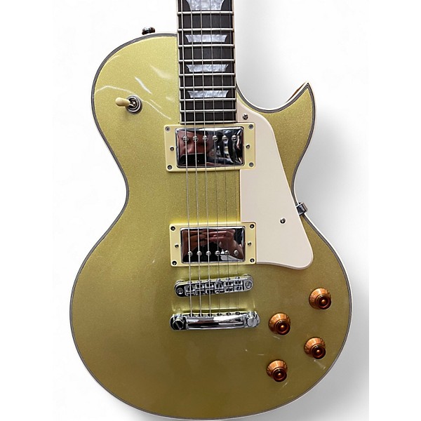 Used Sire Larry Carlton L7 Gold Top Solid Body Electric Guitar
