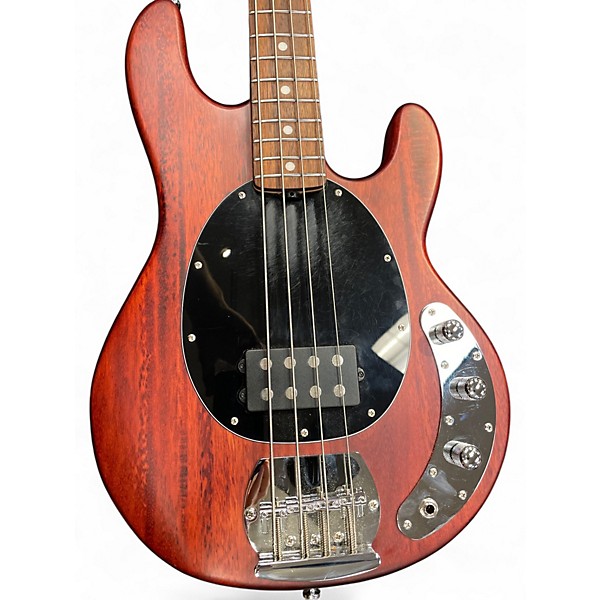 Used Sterling by Music Man Sub Series Walnut Satin Electric Bass Guitar