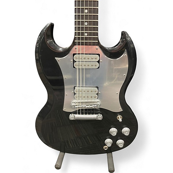 Used 2004 Gibson SG Platinum Ebony Black Solid Body Electric Guitar