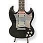 Used 2004 Gibson SG Platinum Ebony Black Solid Body Electric Guitar