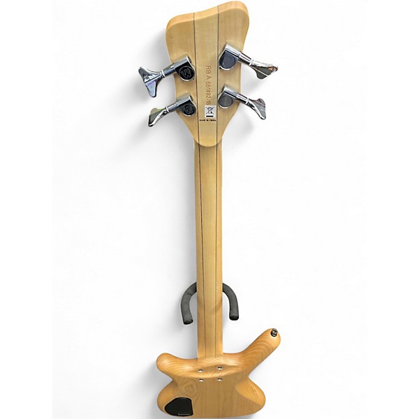 Used Warwick Corvette Double Buck 4 String Natural Electric Bass Guitar