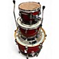 Used PDP by DW 3 Piece M5 Dark Red To Brown Fade Drum Kit thumbnail
