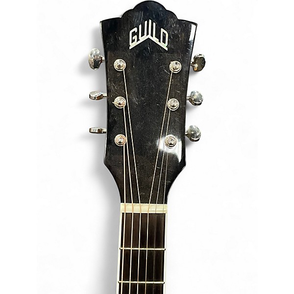 Used Guild F250CE DELUXE 2 Tone Sunburst Acoustic Electric Guitar