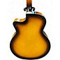 Used Guild F250CE DELUXE 2 Tone Sunburst Acoustic Electric Guitar