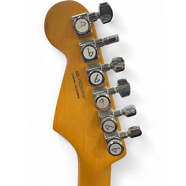 Used Fender American Professional II Stratocaster Blue Solid Body Electric Guitar