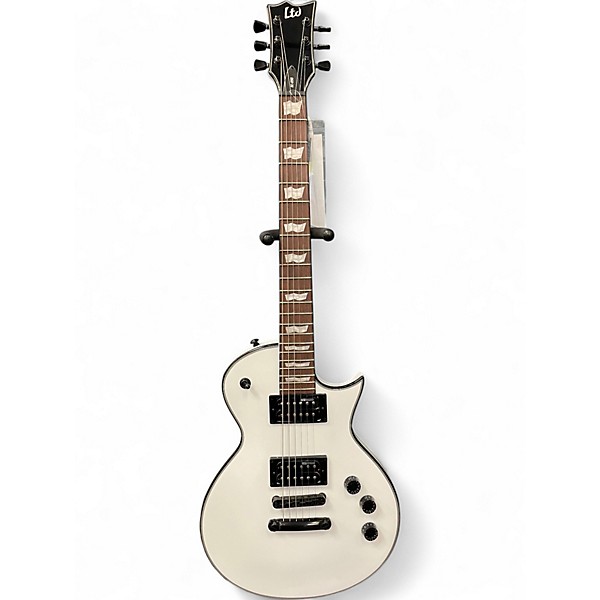 Used ESP LTD EC256 WHITE Solid Body Electric Guitar