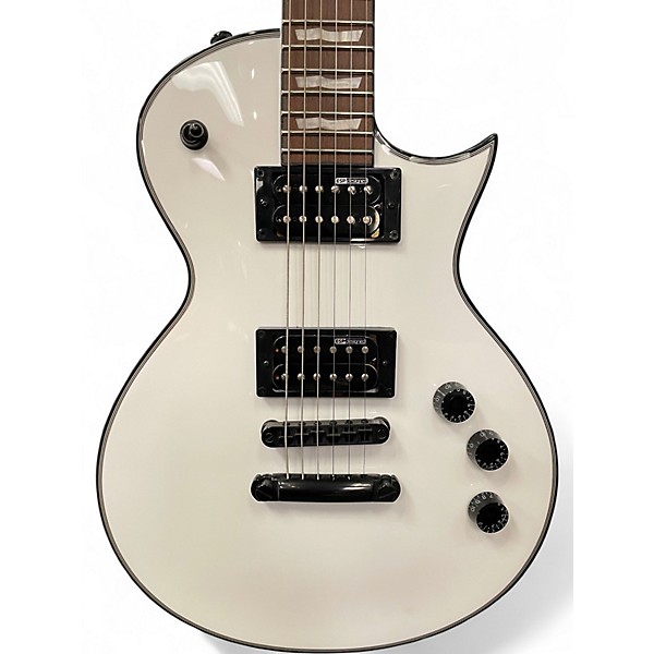 Used ESP LTD EC256 WHITE Solid Body Electric Guitar