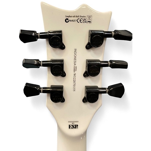Used ESP LTD EC256 WHITE Solid Body Electric Guitar