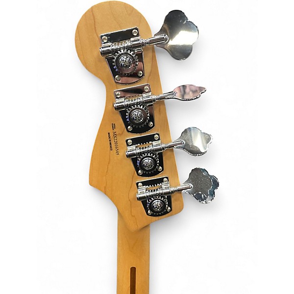 Used 2022 Fender player limited edition jazz bass green burst Electric Bass Guitar