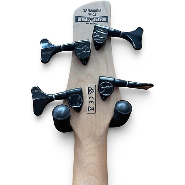 Used Ibanez GSR200SM Natural Grey Burst Electric Bass Guitar