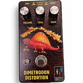 Used Steggo DIMETRODON DISTOTION Effect Pedal