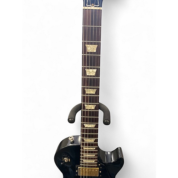 Used 2000s Gibson Les Paul Studio Black Solid Body Electric Guitar