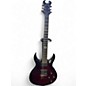 Used 2000s Schecter Guitar Research Devil 6 Crimson Red Trans Solid Body Electric Guitar thumbnail