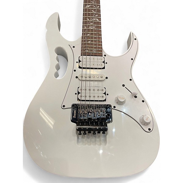 Used Ibanez JEMJR White Solid Body Electric Guitar