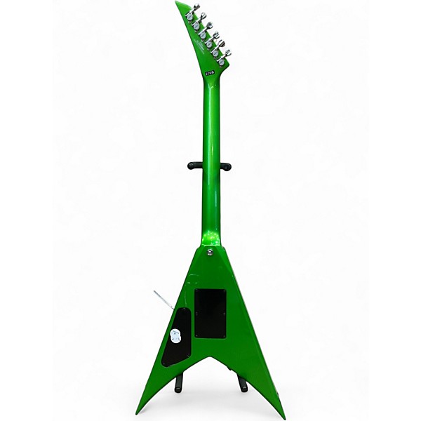 Used Jackson Scott Ian Signature Soloist ELECTRIC GREEN Solid Body Electric Guitar