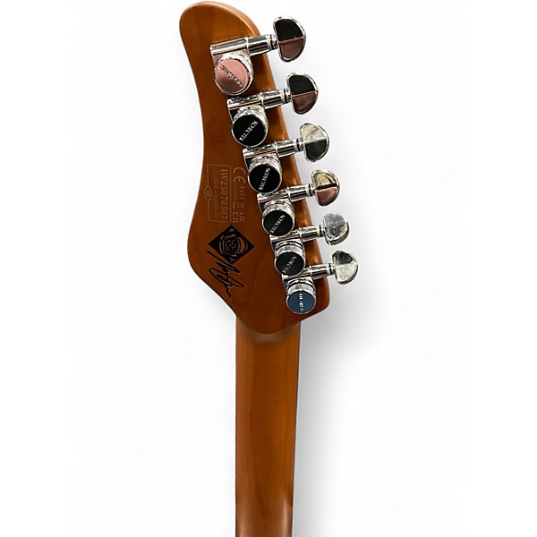 Used Schecter Guitar Research NICK JOHNSTON TRADITIONAL HSS ATOMIC SNOW Solid Body Electric Guitar