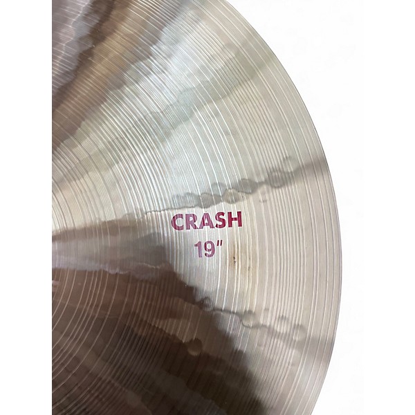 Used Paiste 19in 2002 Crash Cymbal