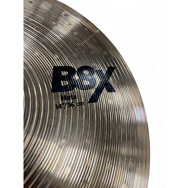 Used SABIAN 14in B8X HATS Cymbal