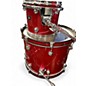 Used Pacifica 5 Piece SHELL PACK RUST Drum Kit