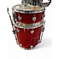 Used Pacifica 5 Piece SHELL PACK RUST Drum Kit