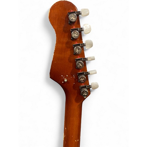 Vintage 1967 Kent Americana Natural Hollow Body Electric Guitar