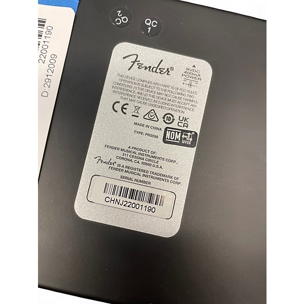 Used Fender Downtown Express Bass Effect Pedal