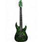 Used Schecter Guitar Research C7 MS Silver Mountain Toxic Venom Solid Body Electric Guitar thumbnail