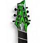 Used Schecter Guitar Research C7 MS Silver Mountain Toxic Venom Solid Body Electric Guitar
