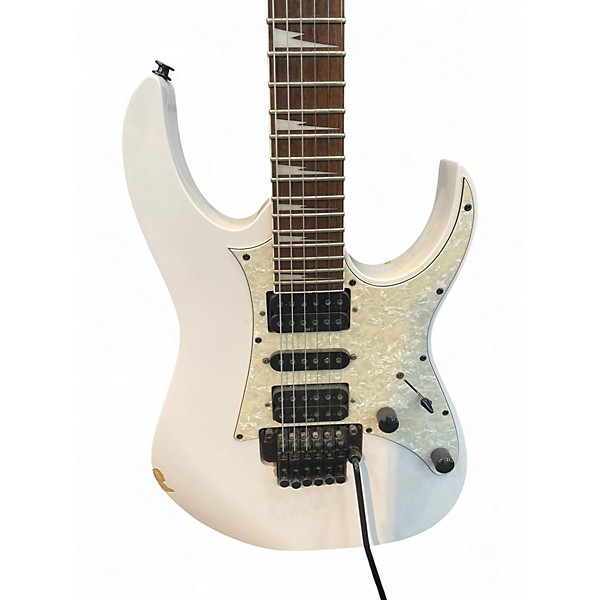 Used Ibanez rg450dxb Alpine White Solid Body Electric Guitar