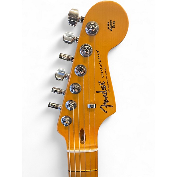 Used Fender American Ultra Luxe Stratocaster Seafoam Green Solid Body Electric Guitar