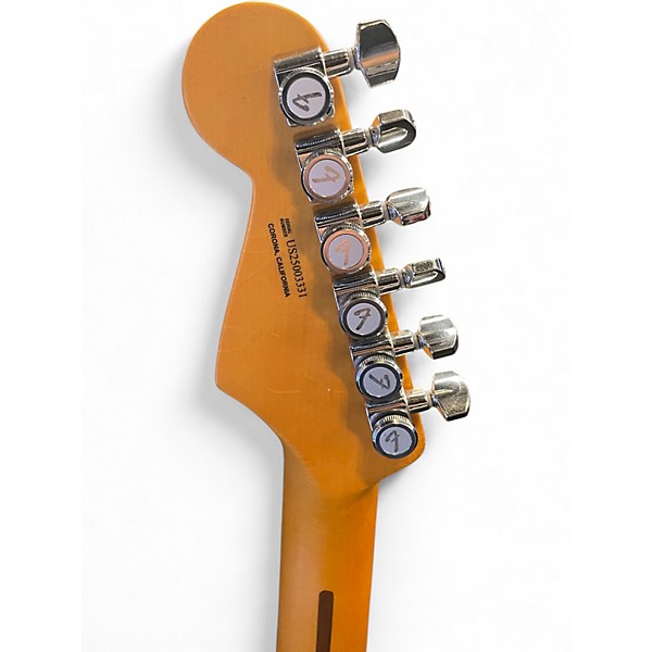 Used Fender American Ultra Luxe Stratocaster Seafoam Green Solid Body Electric Guitar