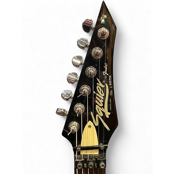 Used Squier HM V Antique Burst Solid Body Electric Guitar