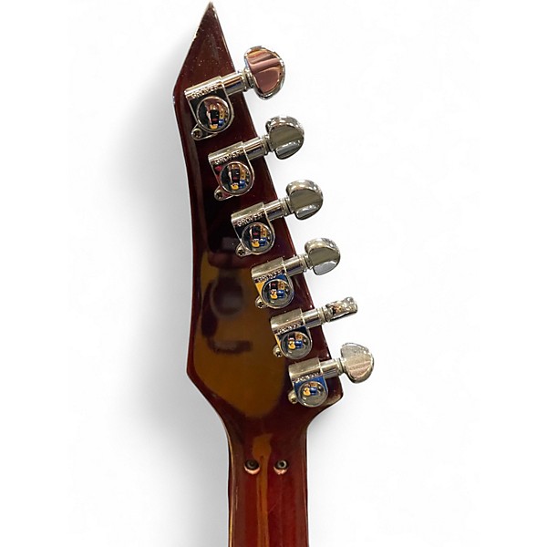 Used Squier HM V Antique Burst Solid Body Electric Guitar