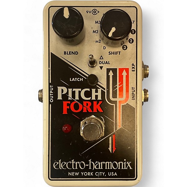 Used Electro-Harmonix Pitch Fork Polyphonic Pitch Shifting Effect Pedal