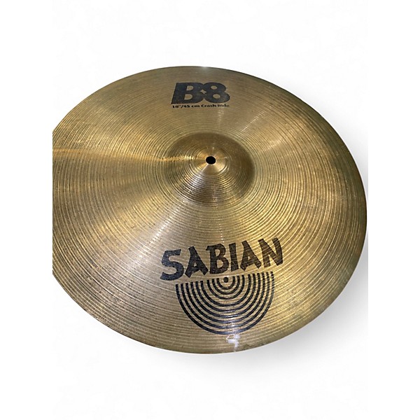 Used SABIAN 18in B8 Crash Cymbal