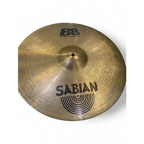 Used SABIAN 18in B8 Crash Cymbal