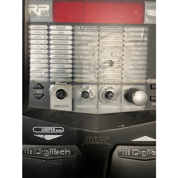 Used DigiTech RP255 Effect Processor