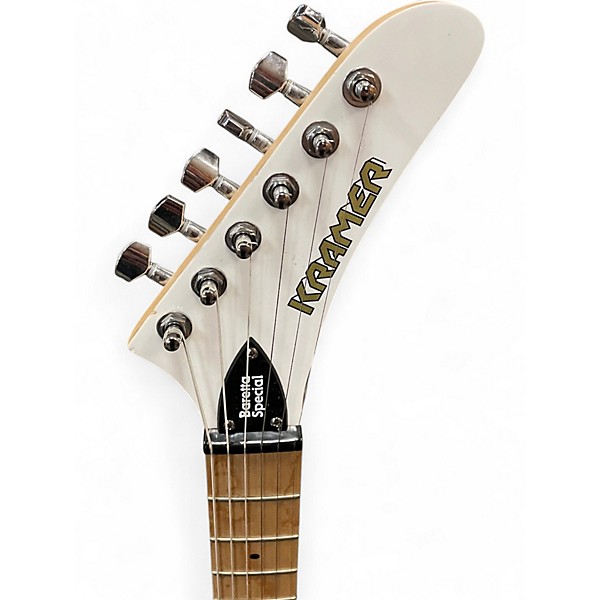 Used Kramer Baretta special Alpine White Solid Body Electric Guitar