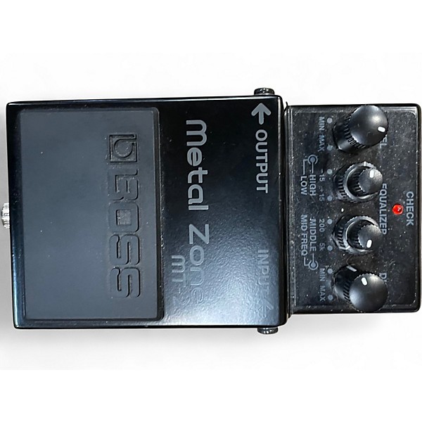 Used BOSS MT2 Metal Zone Distortion Effect Pedal