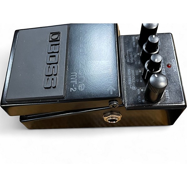 Used BOSS MT2 Metal Zone Distortion Effect Pedal