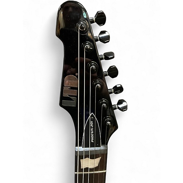 Used ESP LTD PHEONIX-201 Black Solid Body Electric Guitar